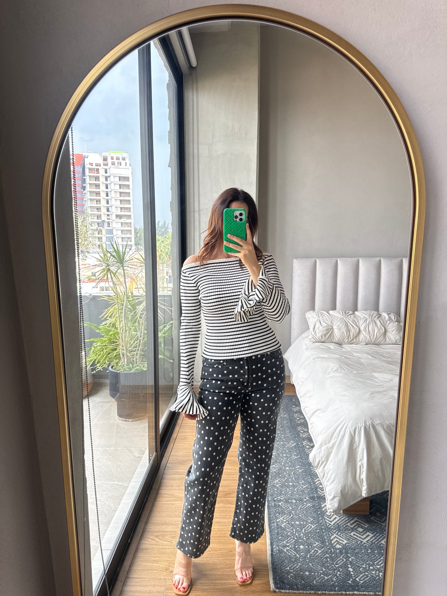 Jeans polka dot