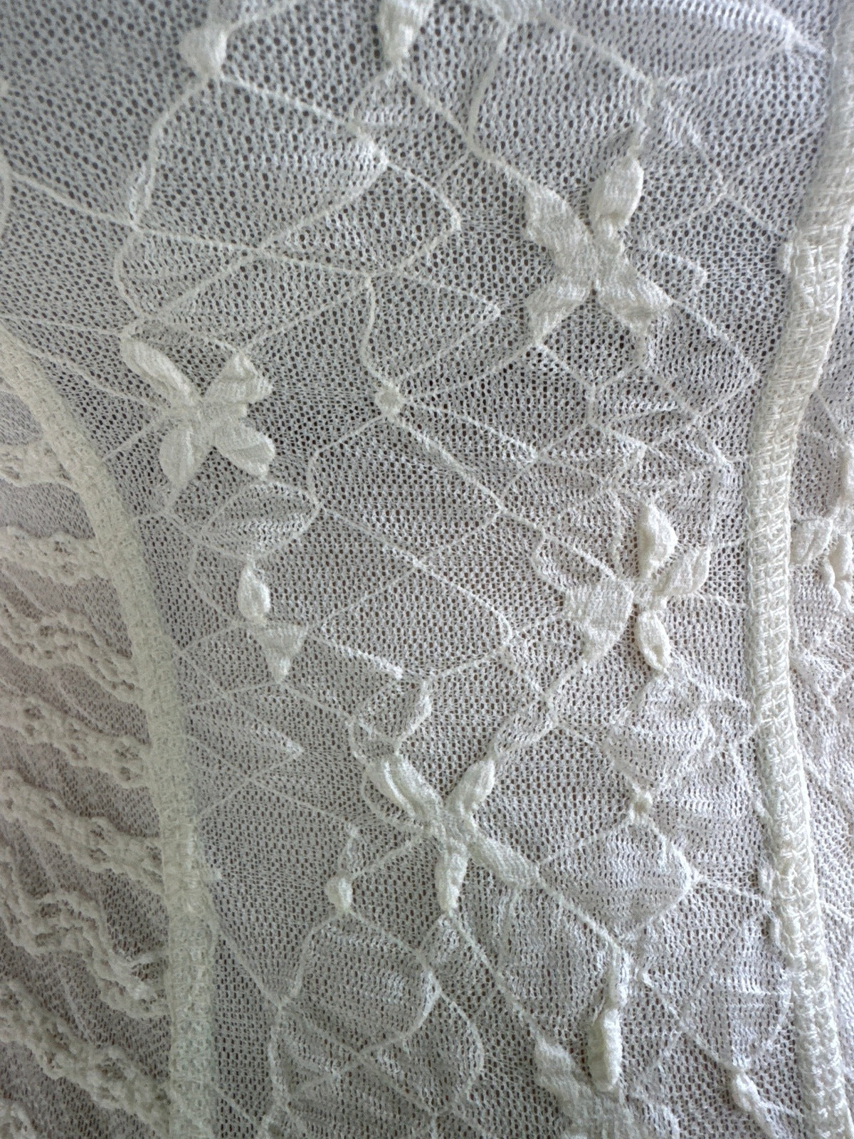 Body lace manga larga crema 2.2