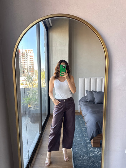 Blusa tejida blanca