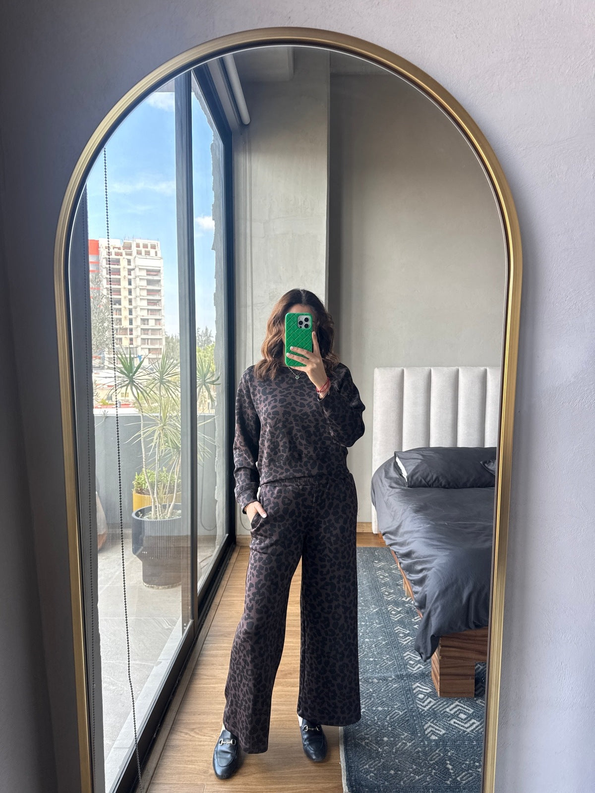 Set pants animal print