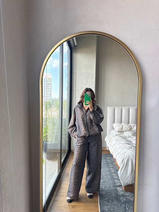 Set pants animal print