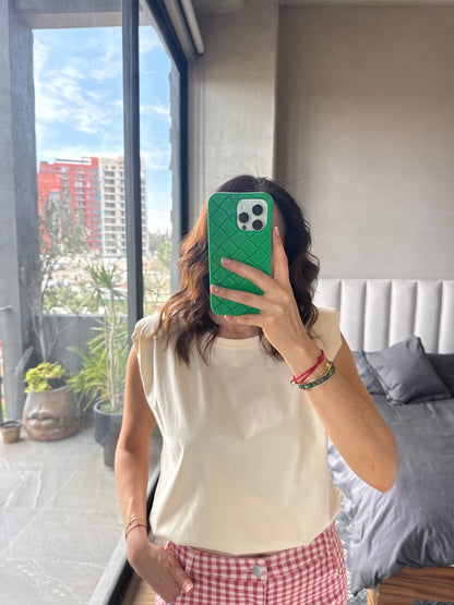 Muscle tshirt baby yellow