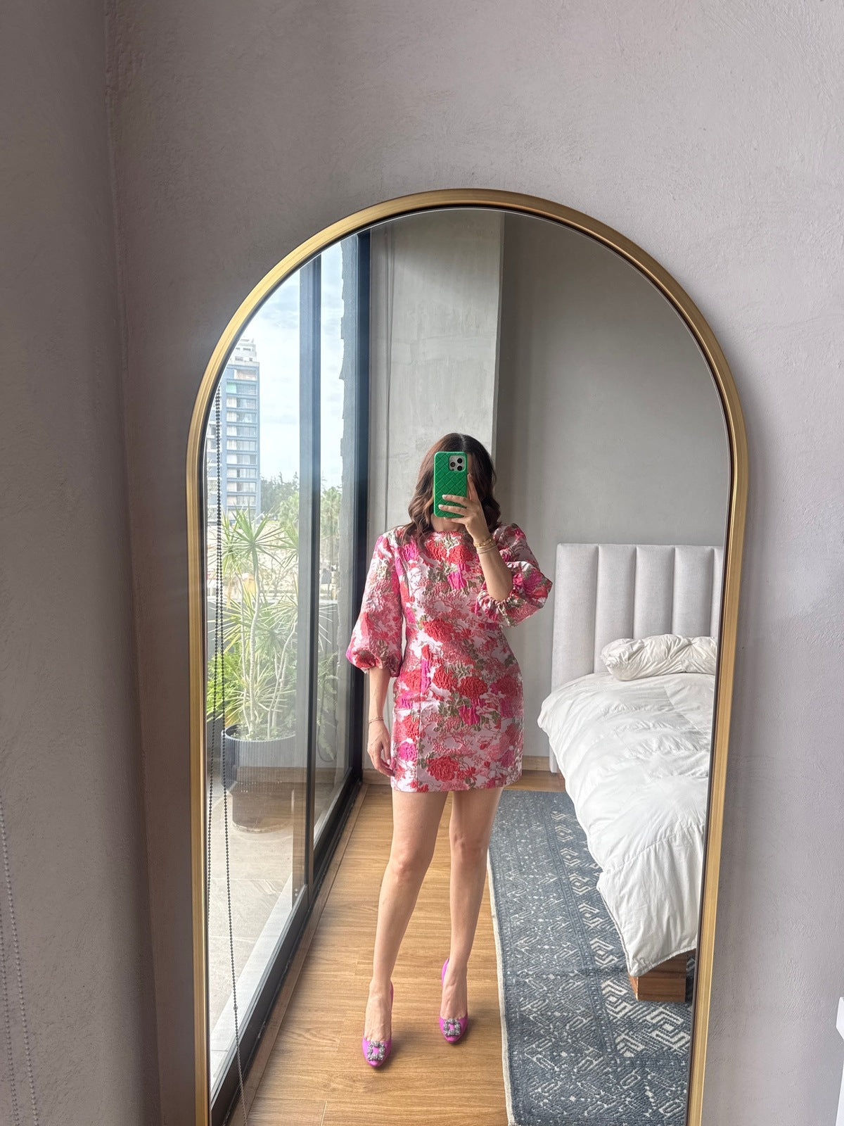 Vestido corto print