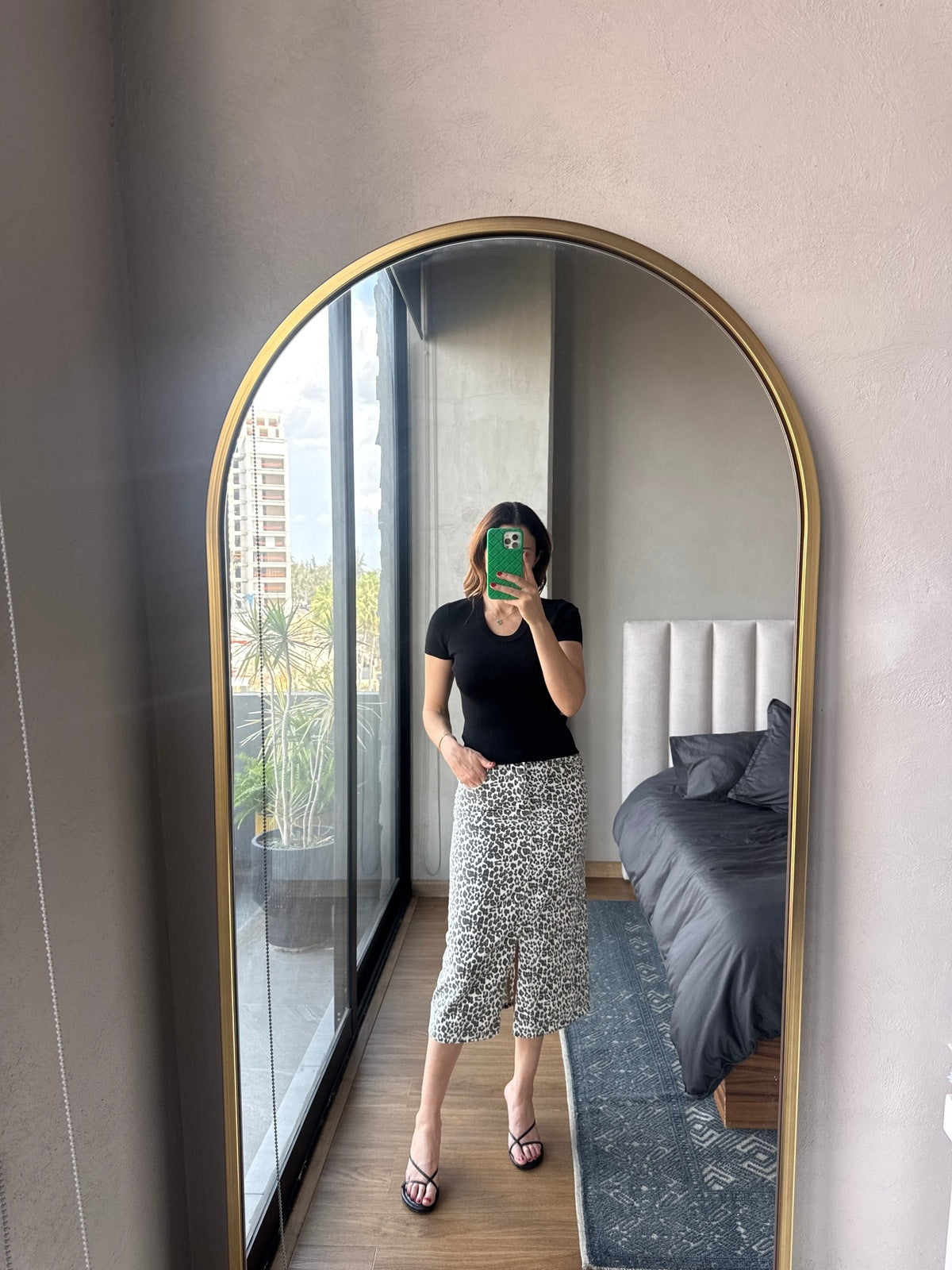 Blusa tejida negra