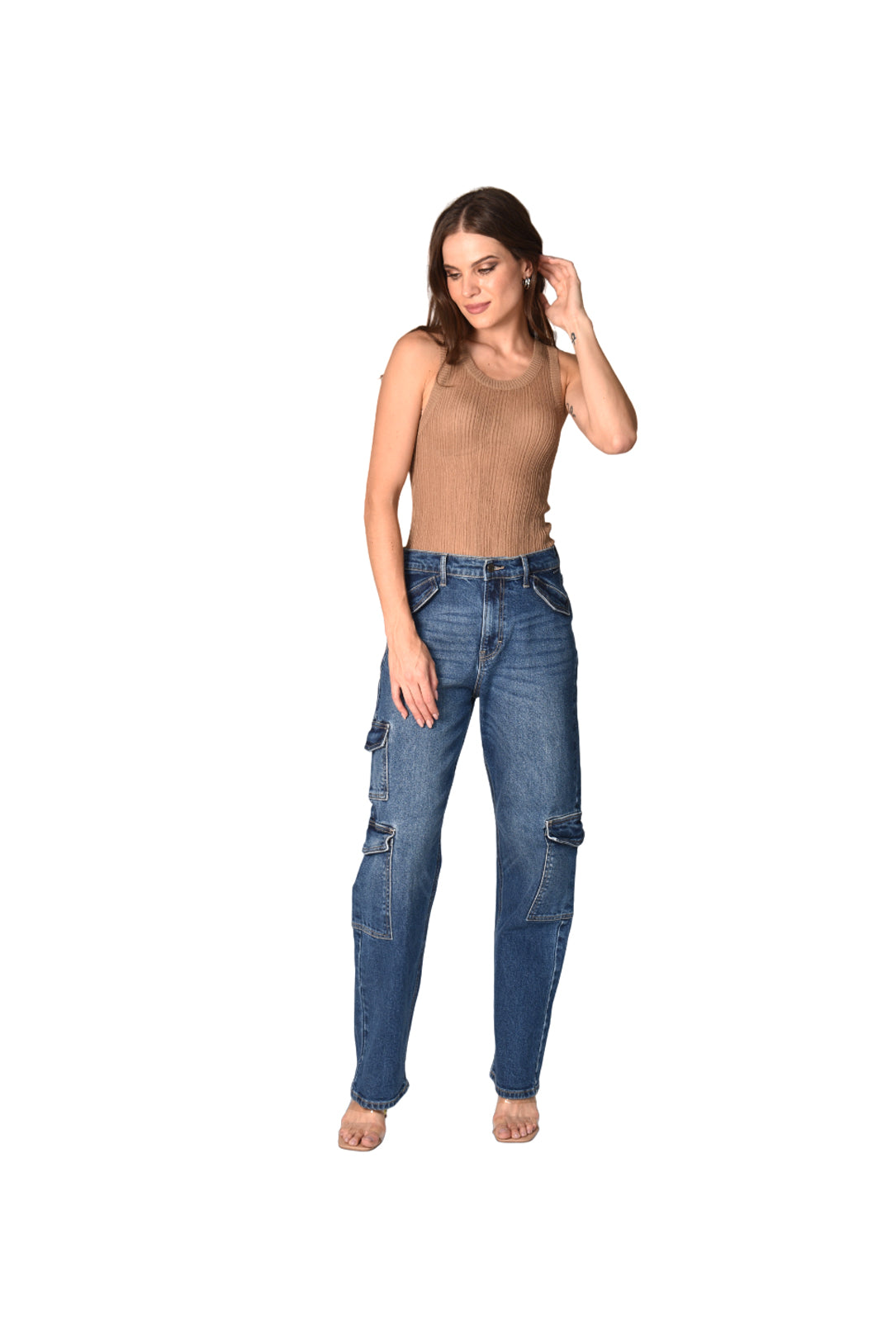Cargo baggy jeans