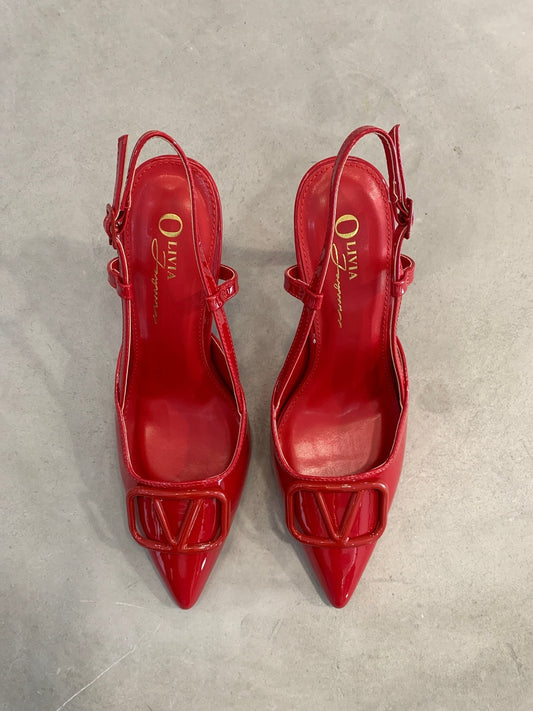 Dupes pointy heel valentino rojo