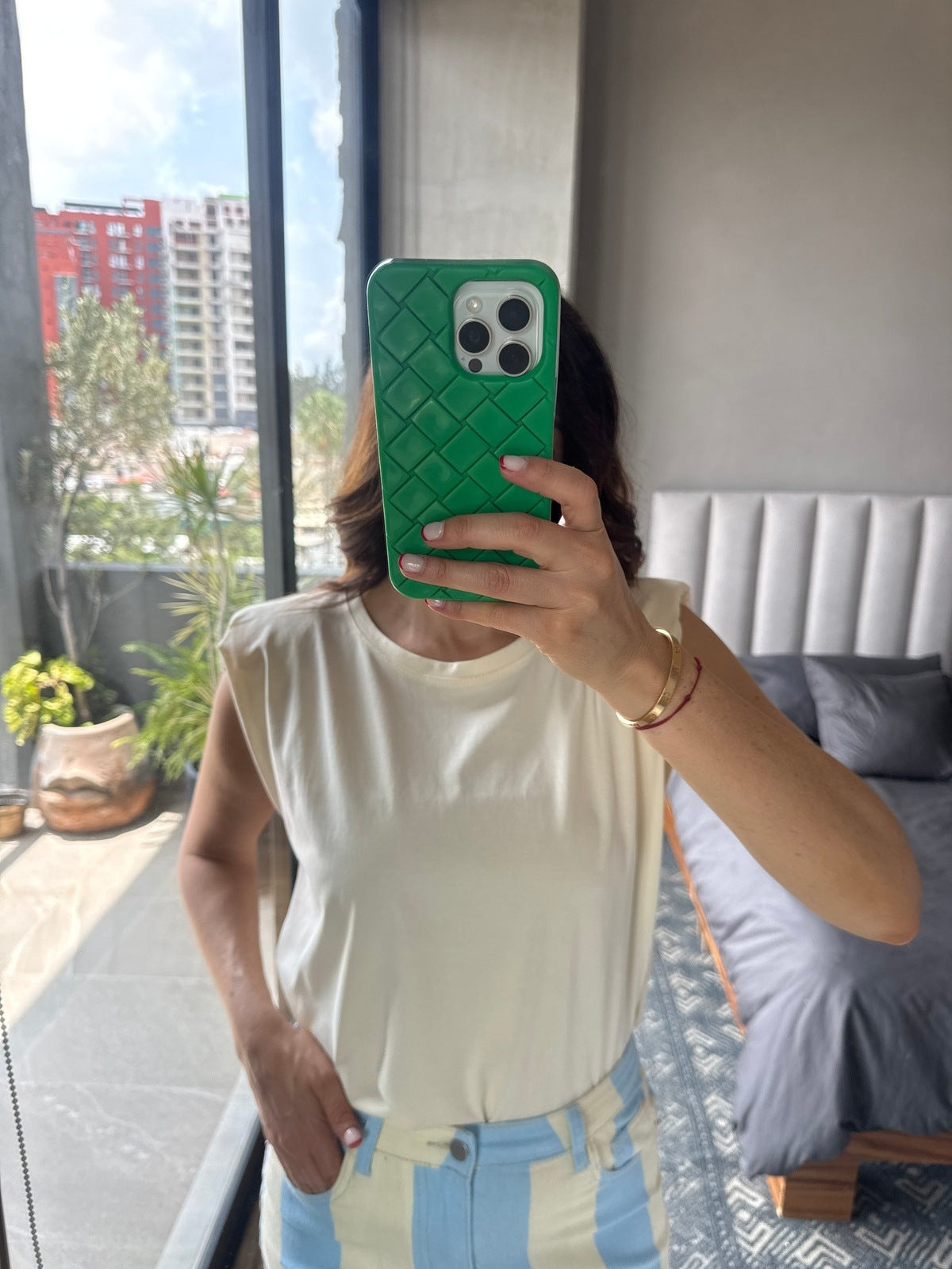 Muscle tshirt baby yellow