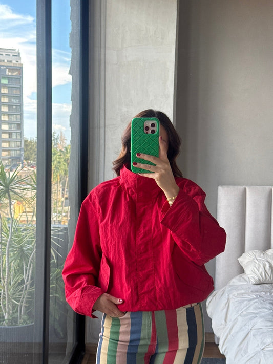 Rompevientos roja