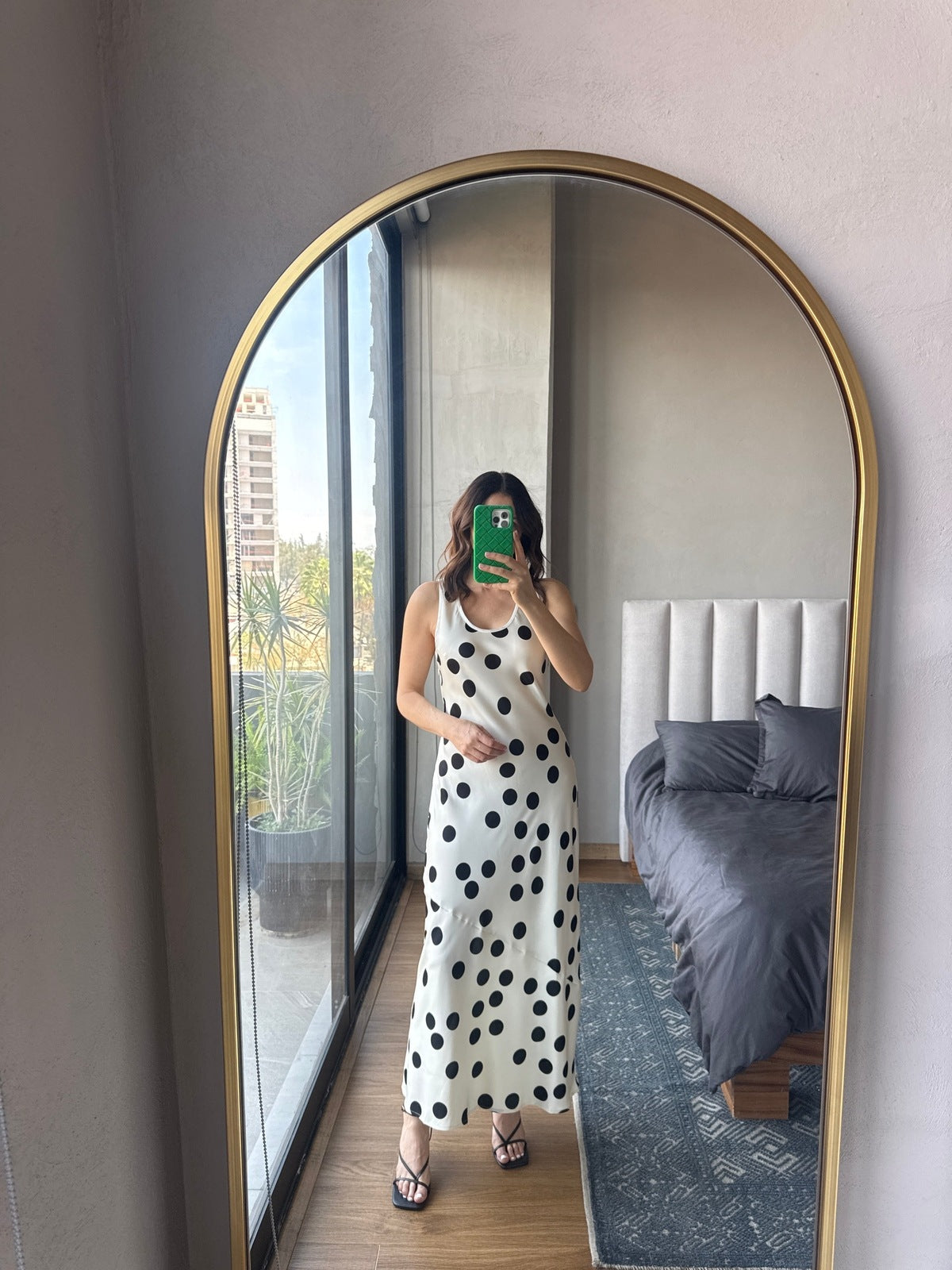 Vestido lunares