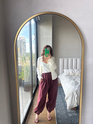 Balloon harem pants tinto