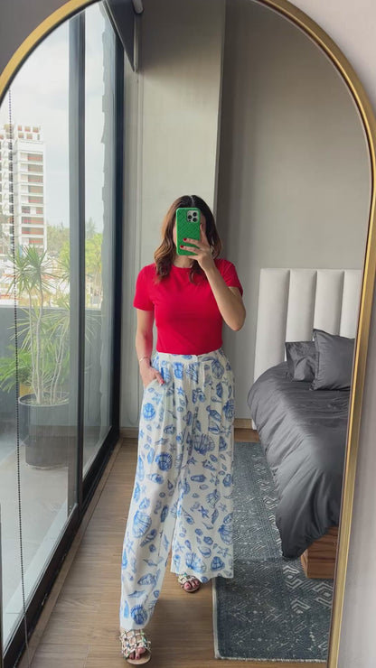 Pantalón conchas