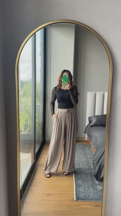 Pantalón aladin crema