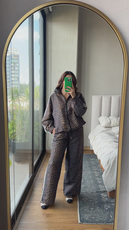 Set pants animal print