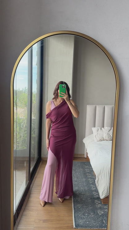 Jumpsuit bicolor