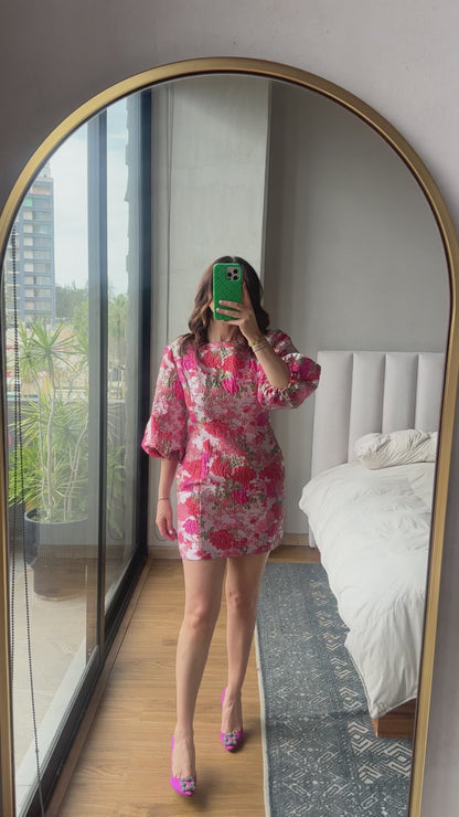Vestido corto print