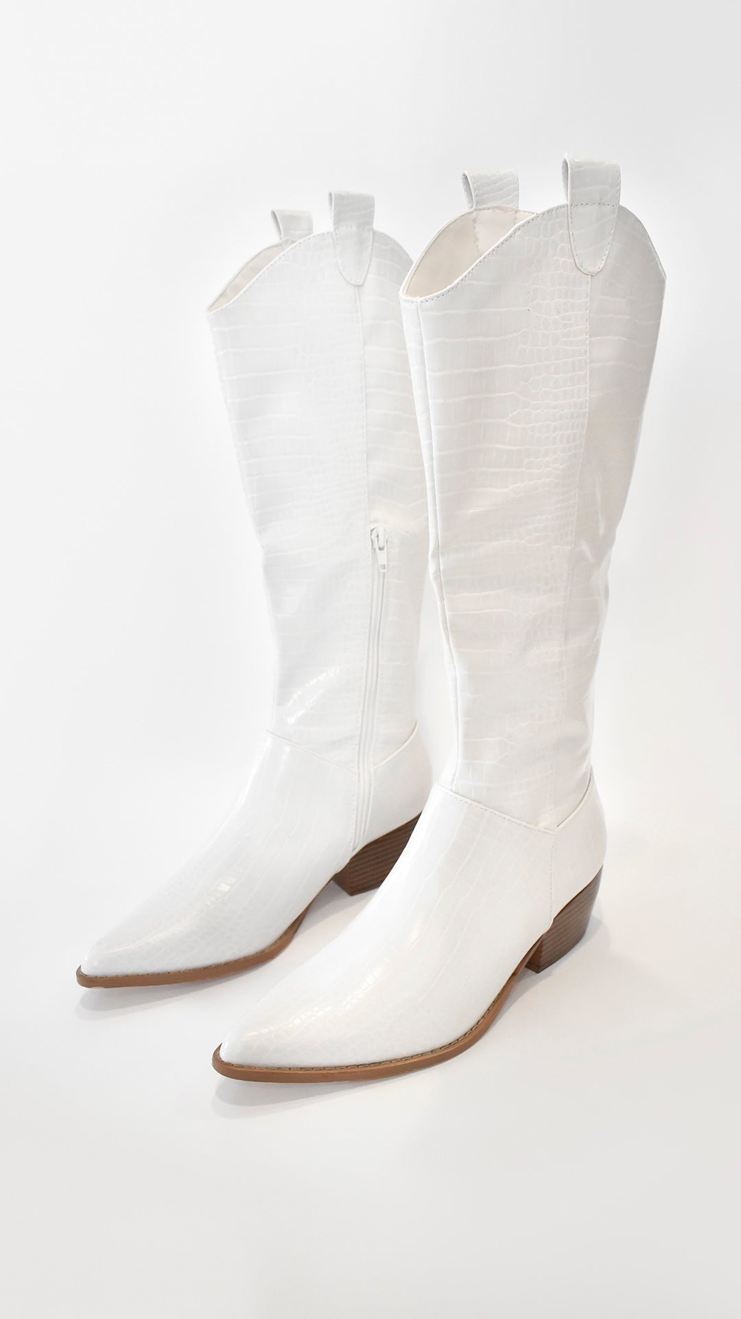 Cowboy boots blancas